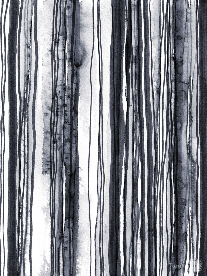WABI SABI 2/3 COOL NEUTRAL GREYSCALE - WATERCOLOR LINES
