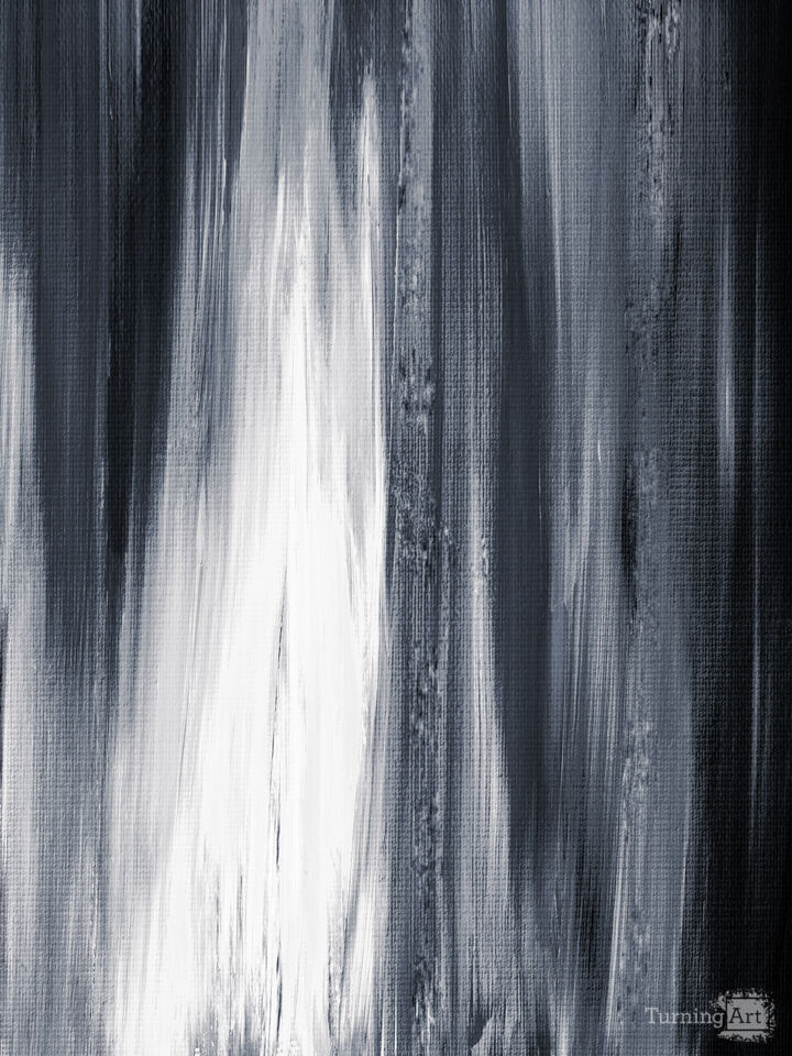IRRADIATED 8 BOLD - NEUTRAL ABSTRACT ORGANIC PAINTING