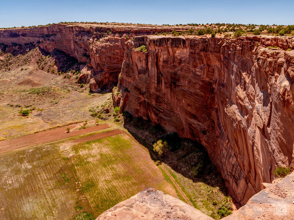 Cliff Wall View Tseyi Overlook Arizona