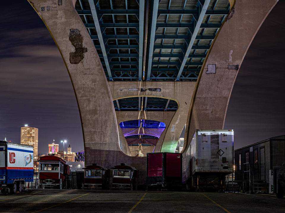 Beneath the Hoan