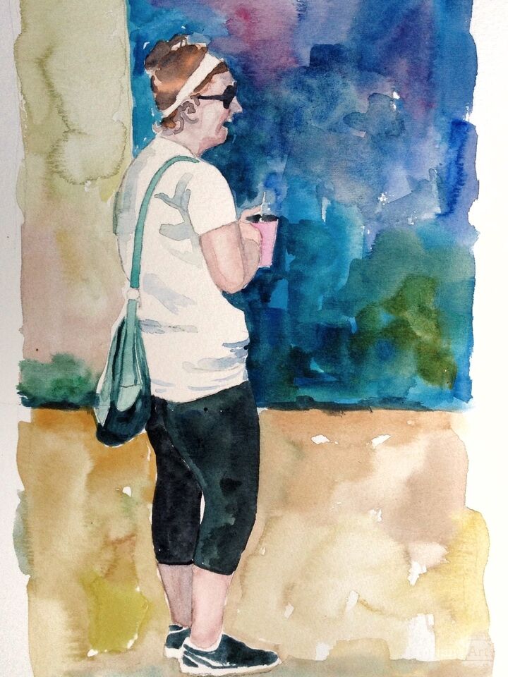 Shopping at the Farmer's Market