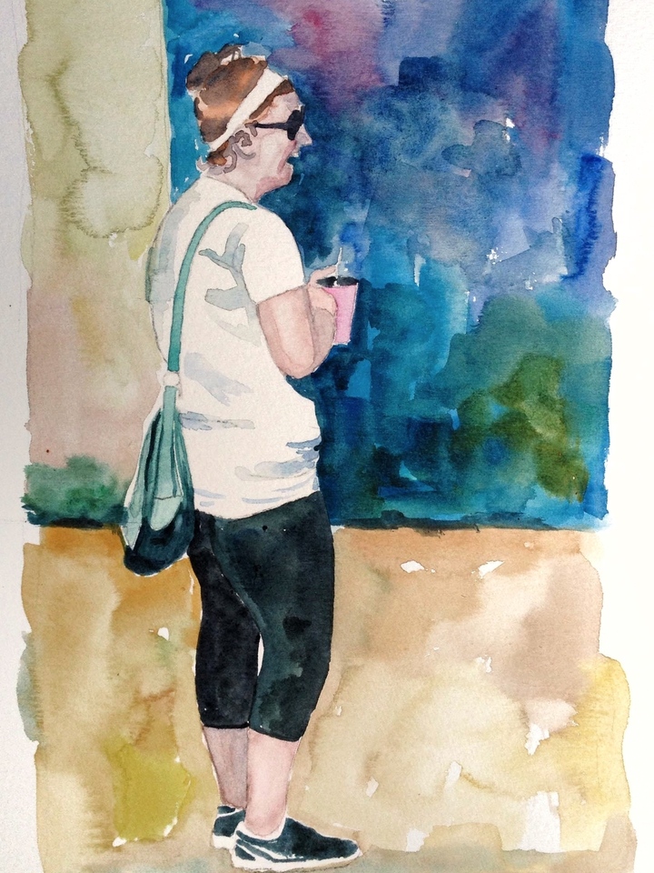Shopping at the Farmer's Market