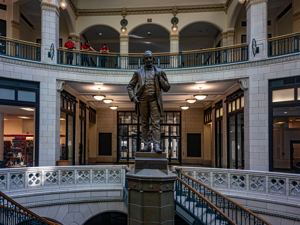 Plankinton Statue