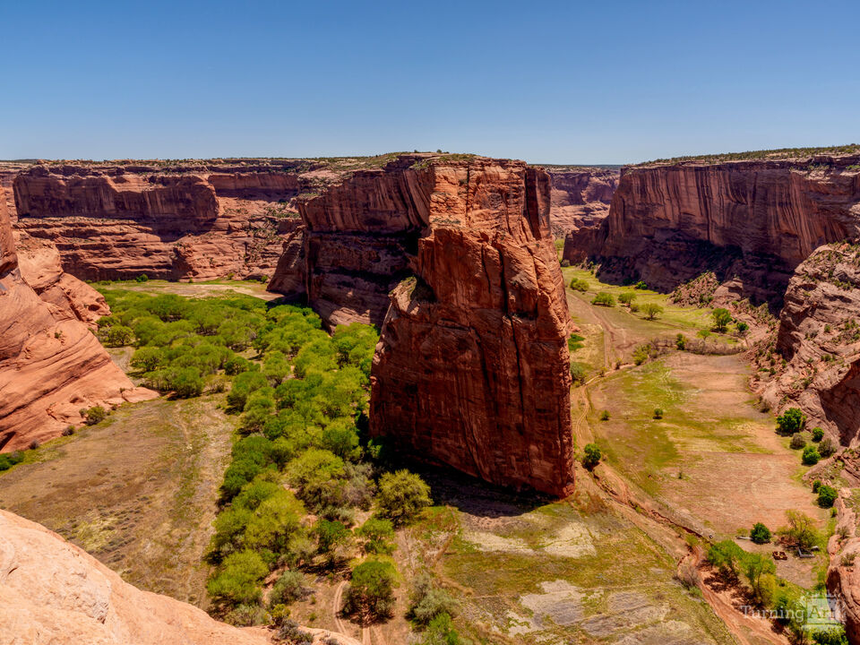 Canyon de Chelly Navajo Fortress Rock