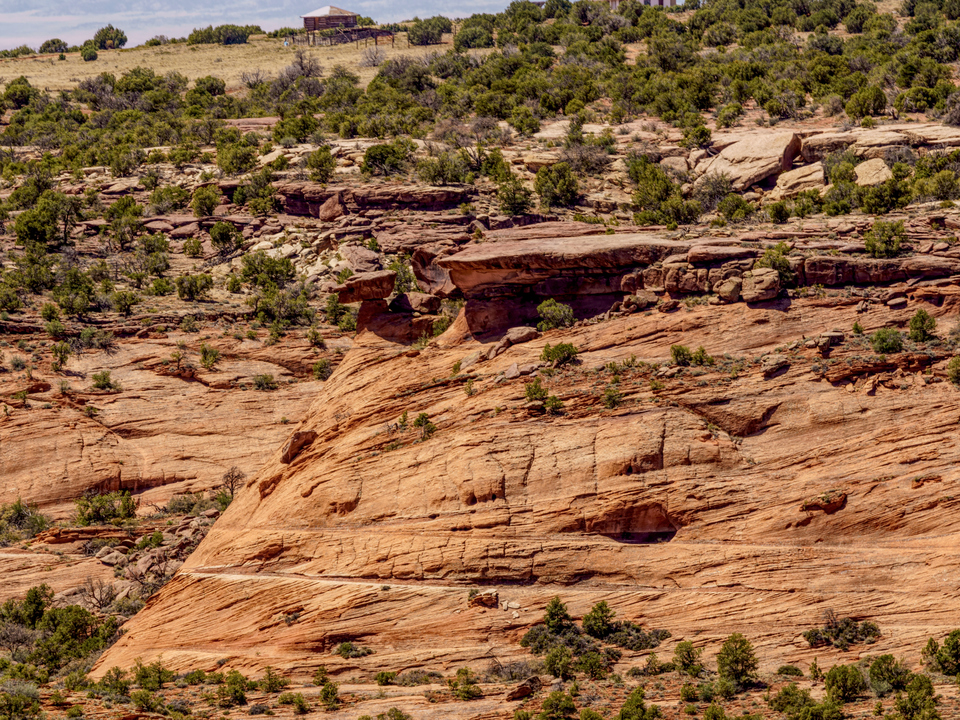 Balancing Rock Canyon de Chelly