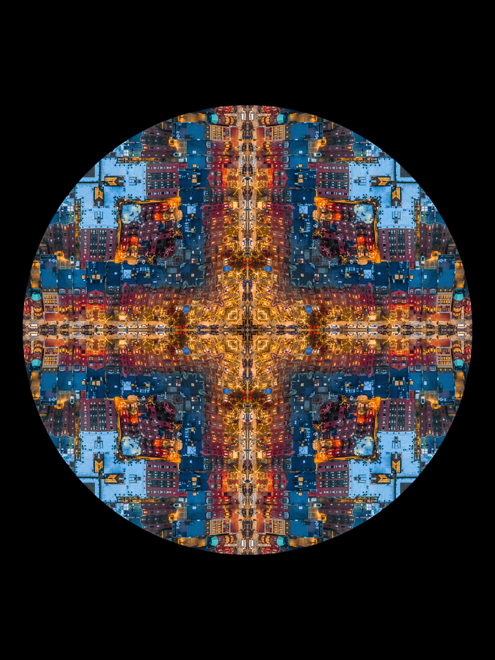 Boston Streets 3 Circle