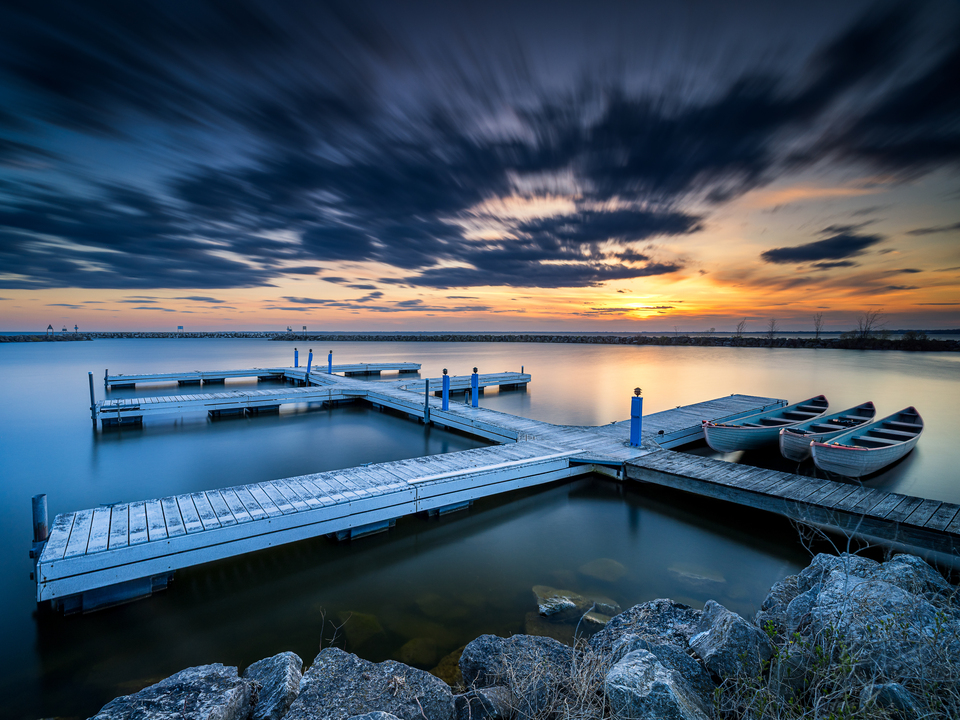 High Cliff Marina Sunset