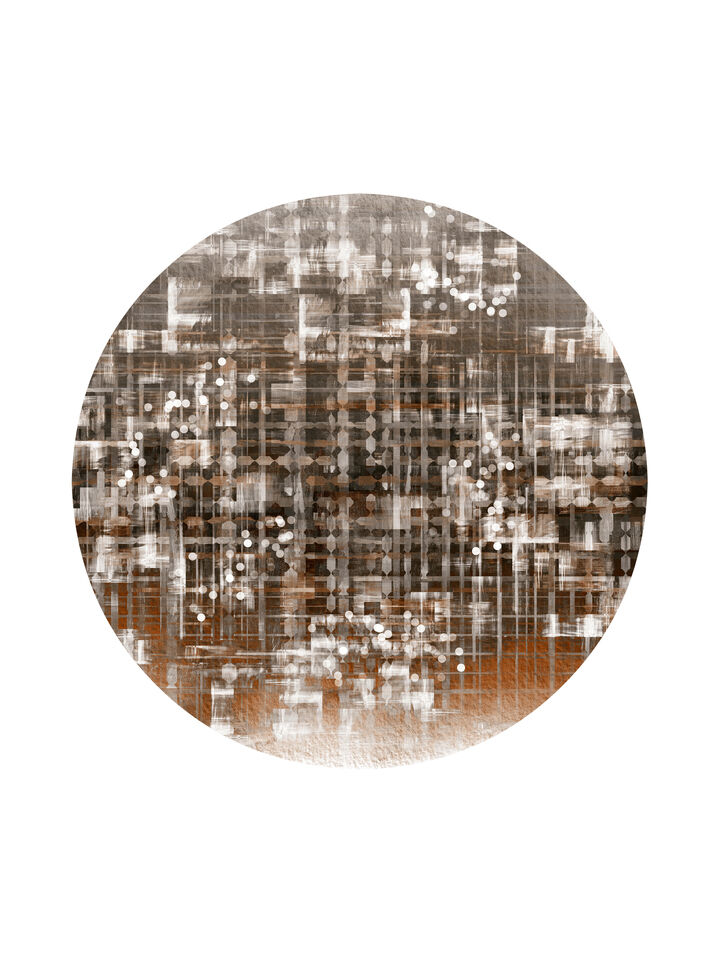 LIVING ON THE EDGE 2 BOLD - ABSTRACT GEOMETRIC PAINTING