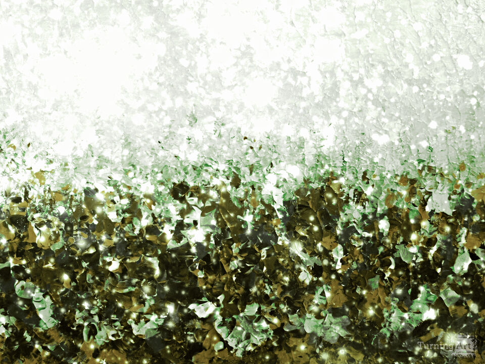 NATURE'S LIVING ROOM 6 - ABSTRACT LANDSCAPE PAINTING