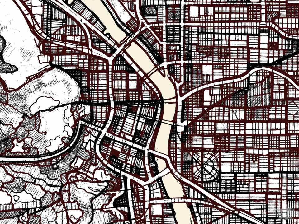 Urban Study - Portland, Oregon  #25/31