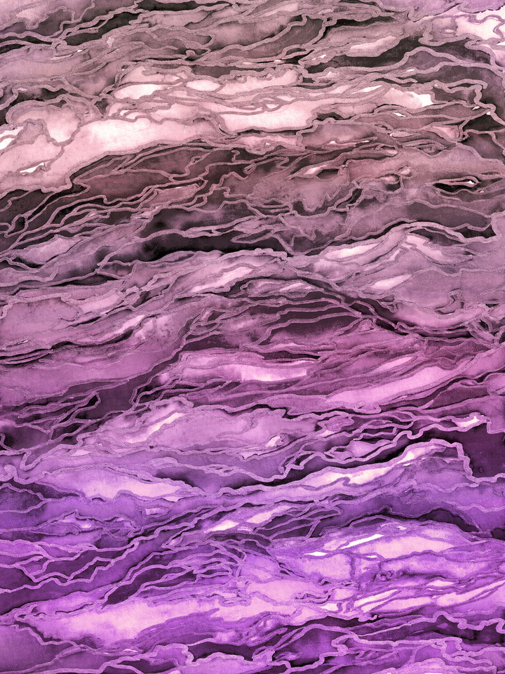 MARBLE IDEA 2 - COLORFUL OMBRE ABSTRACT PAINTING