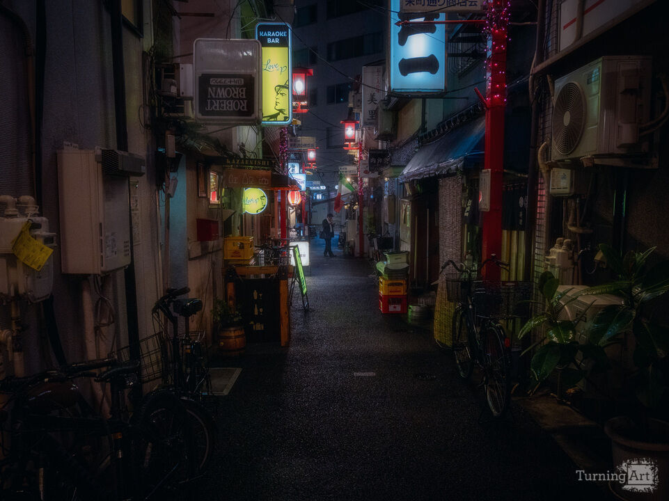 Tokyo Alley After Midnight