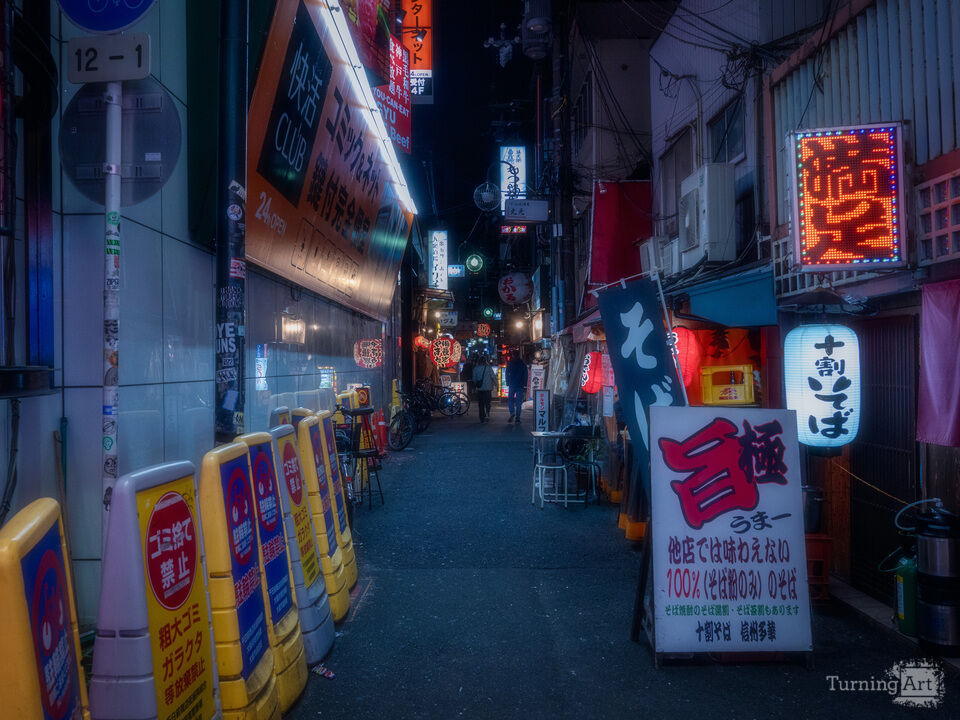 Neon Corridor Osaka