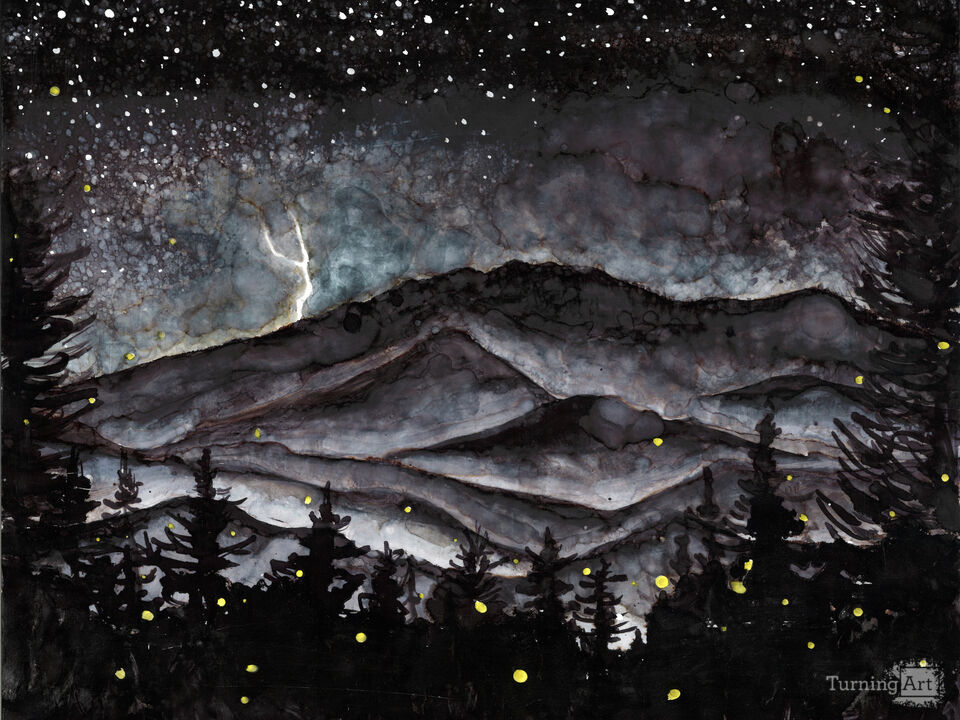 Smoky Mountains at Night