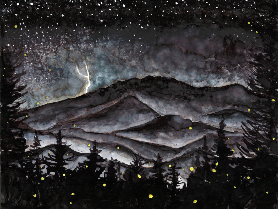 Smoky Mountains at Night