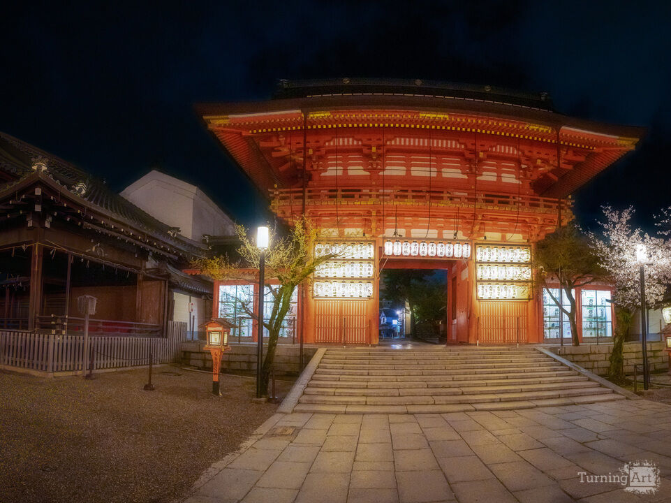 Kyoto Temple After Dark