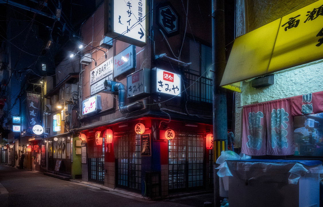 Neon Izakaya Corner
