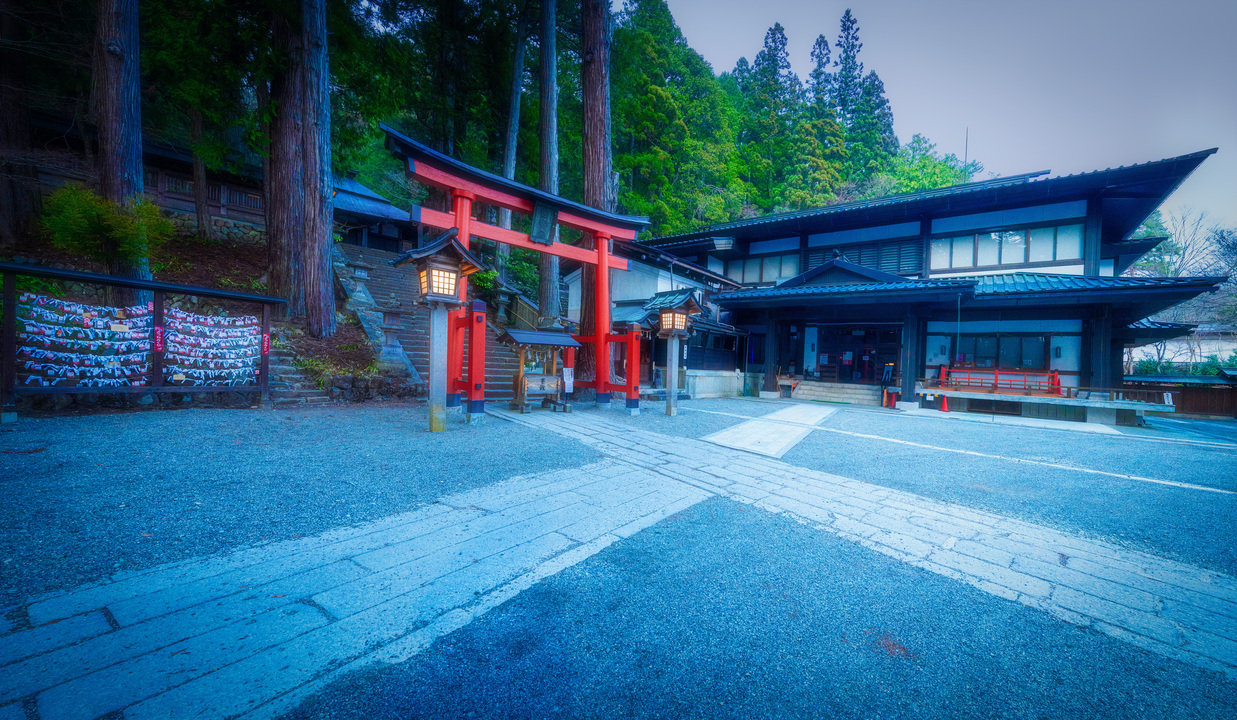 Entrance to the Sacred Forest