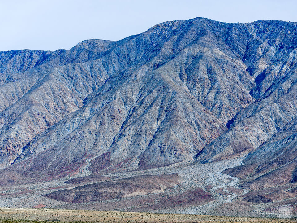 Majestic Desert Mountain Range