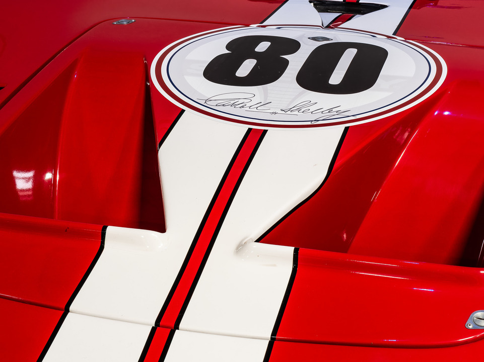 Automotive Art - 1967 Carroll Shelby Signed Hood