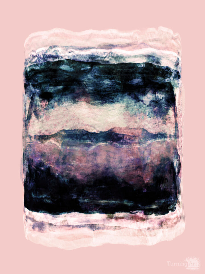 NEITHER HERE NOR THERE 2 - ABSTRACT BRUSHSTROKES PAINTING