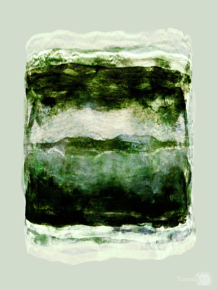 NEITHER HERE NOR THERE 3 - ABSTRACT BRUSHSTROKES PAINTING