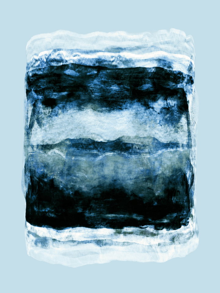 NEITHER HERE NOR THERE 4 - ABSTRACT BRUSHSTROKES PAINTING