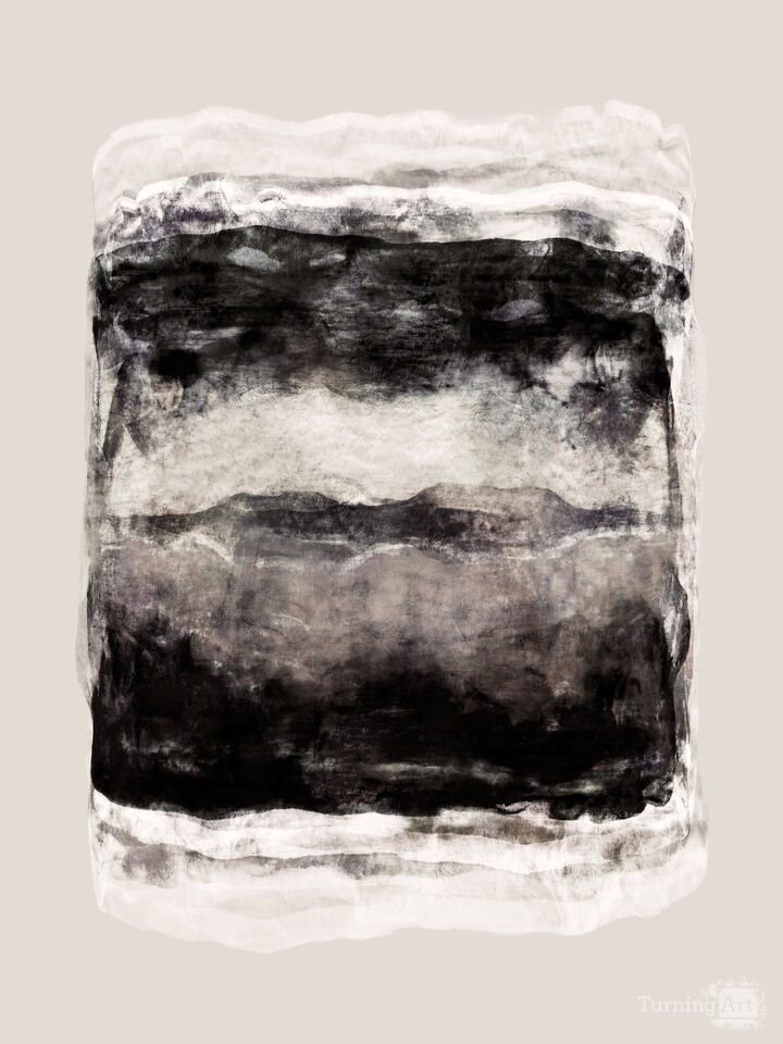 NEITHER HERE NOR THERE 6 - ABSTRACT BRUSHSTROKES PAINTING