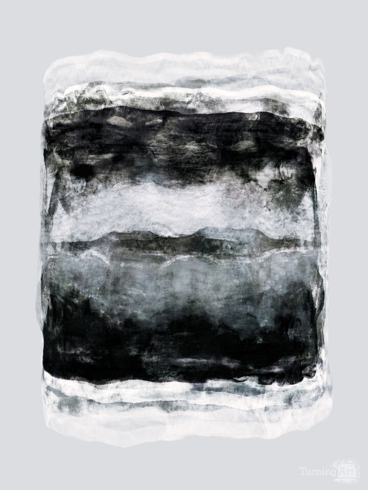 NEITHER HERE NOR THERE 7 - ABSTRACT BRUSHSTROKES PAINTING