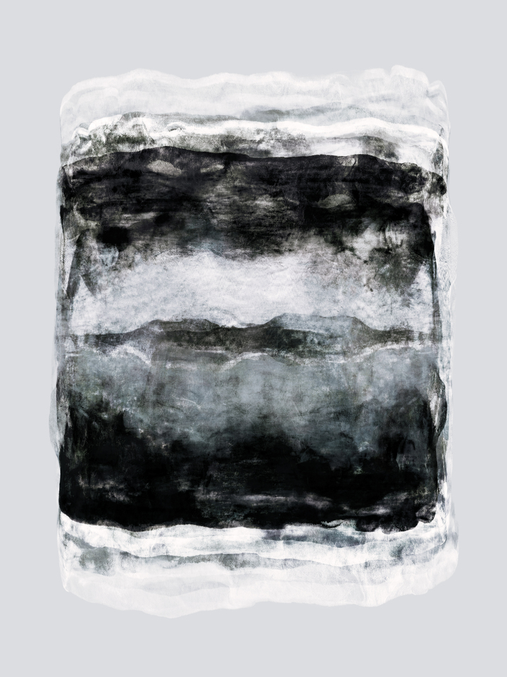 NEITHER HERE NOR THERE 7 - ABSTRACT BRUSHSTROKES PAINTING