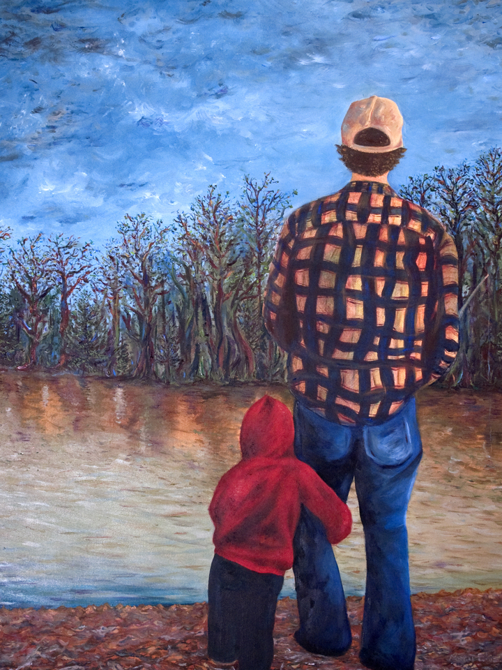 Me and Dad Fishing