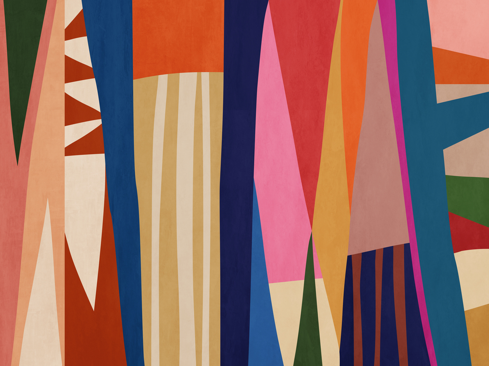 Modern Abstract Color Panels