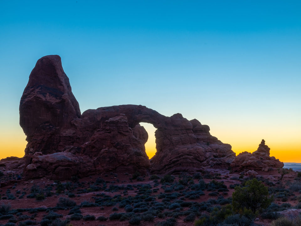 Turret Arch Sunset