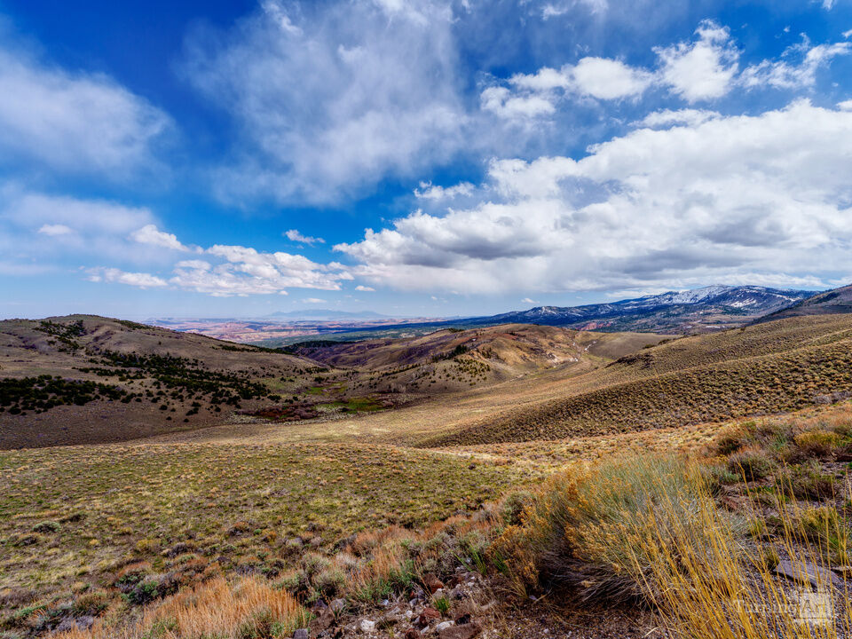 Utah Capitol Reef And Mountains View