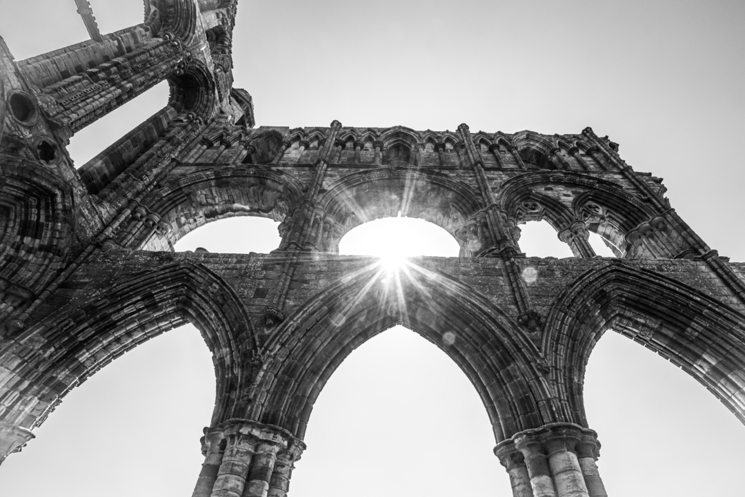 Whitby Abbey Starburst 2
