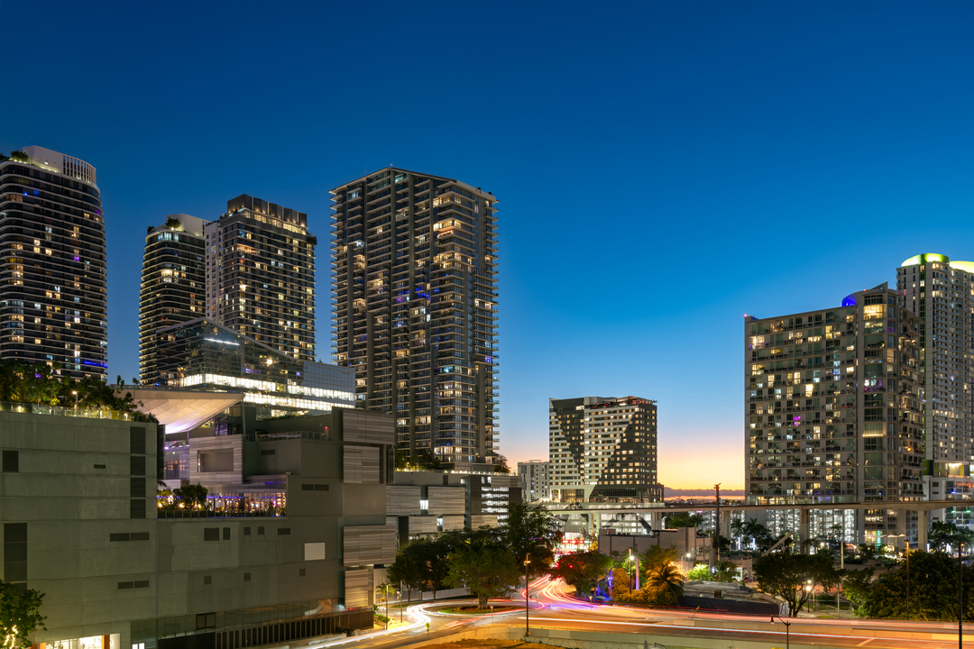 Skyline of downtown Miami