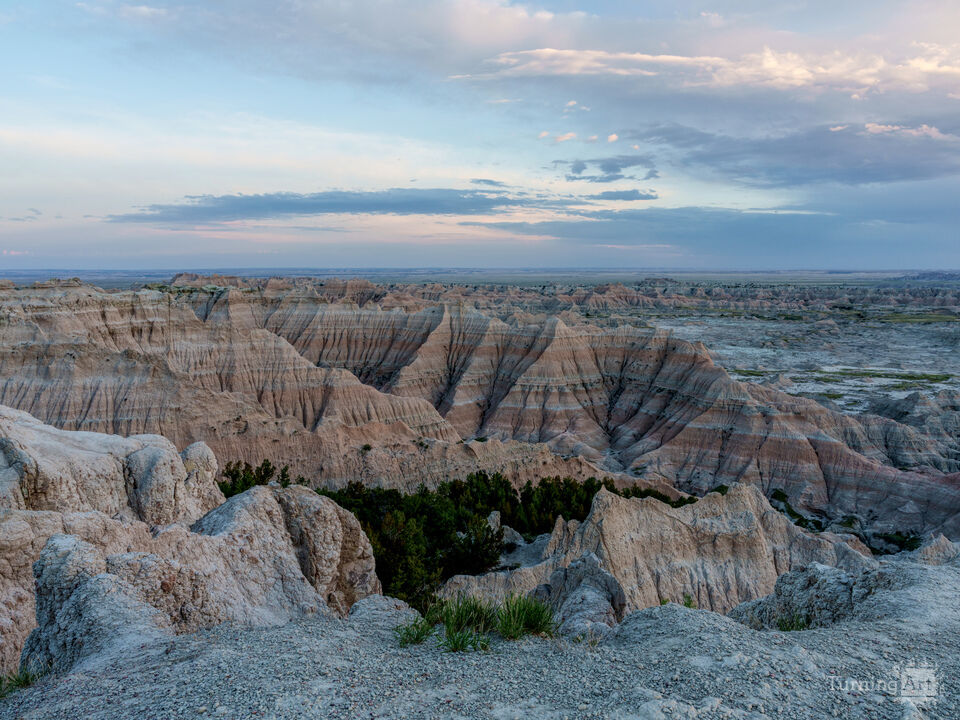 Badlands National Park Magic Hour