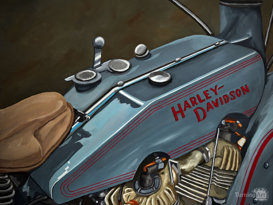 Grandpa's 1920 Harley