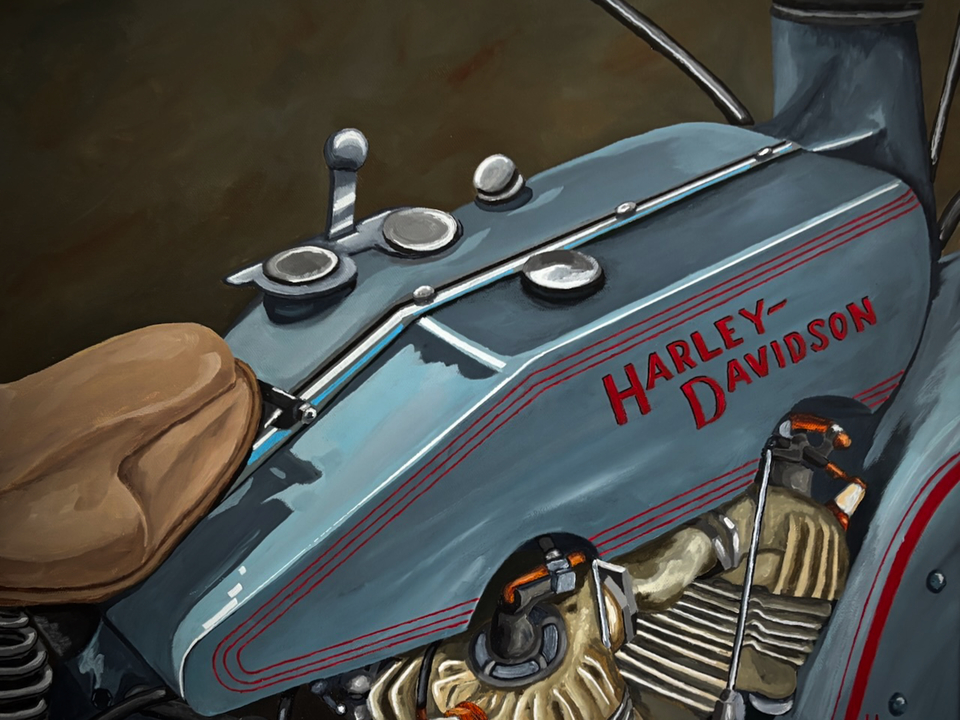 Grandpa's 1920 Harley
