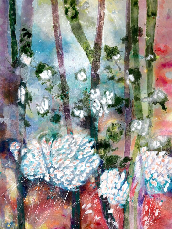 Silent Renewal 02- Abstract landscape