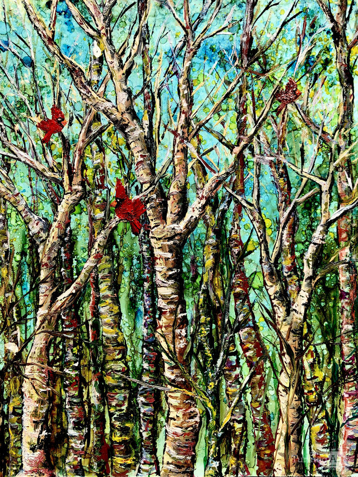 Three Little Cardinals