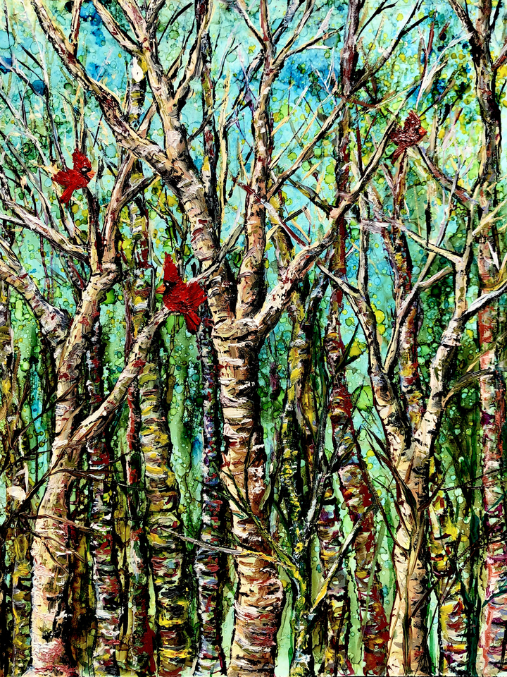 Three Little Cardinals