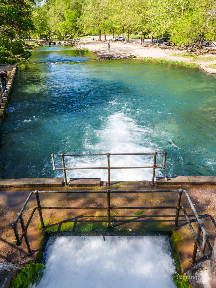 Hatchery Dam At Roaring River