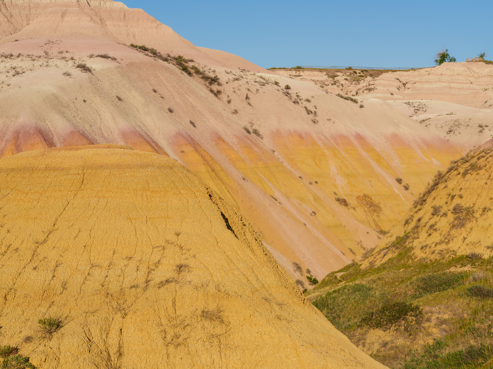Badlands Yellow Mounds Overlook