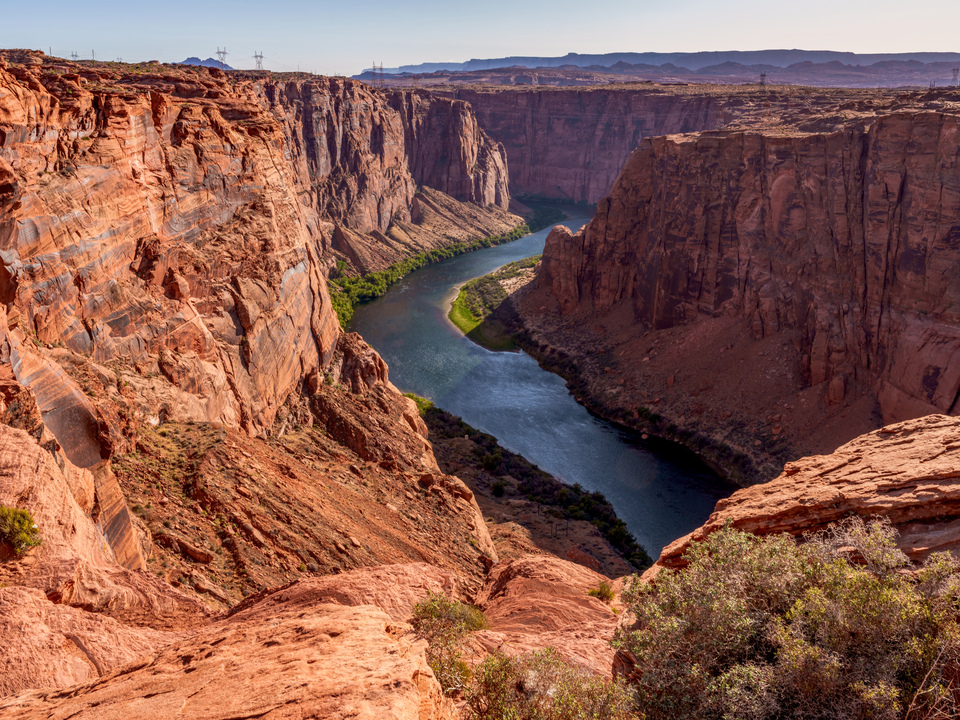 Colorado Carving Through The Canyon