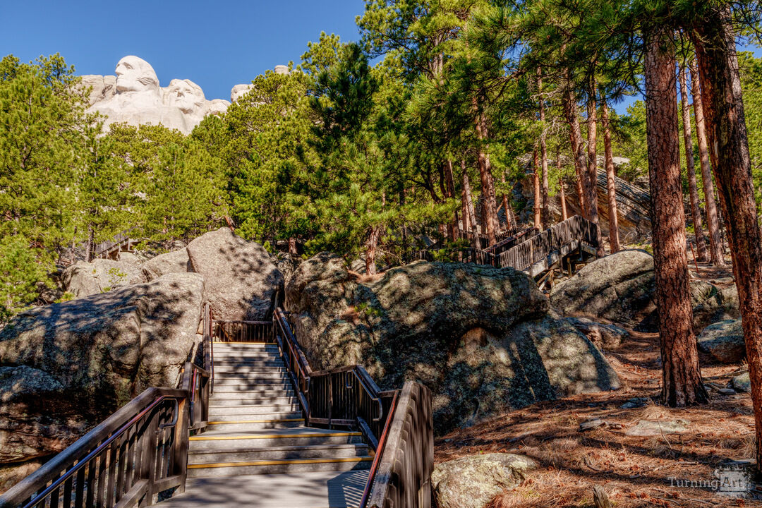 Steps To Mount Rushmore