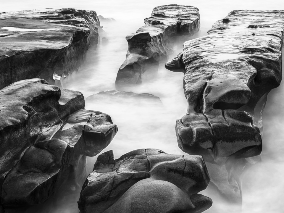 Mysterious Coastal Rock Formations
