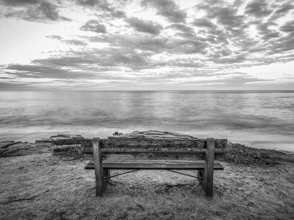 Serene Oceanfront View - The Bench 