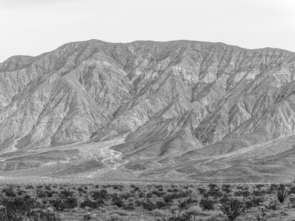 Anza-Borrego Desert State Park Monochrome