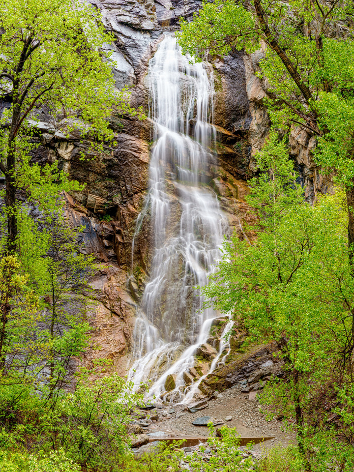 Bridal Veil Falls South Dakota Vertical